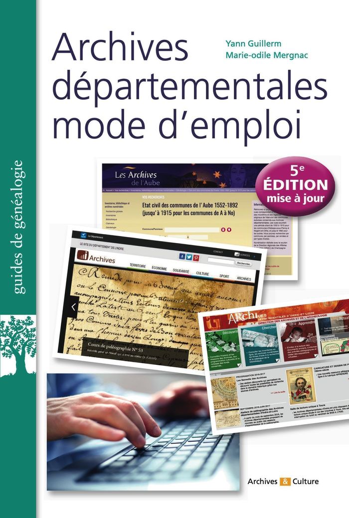 Couverture du livre « Archives départementales, mode d'emploi », librairie Les Contes Infusés à Corte