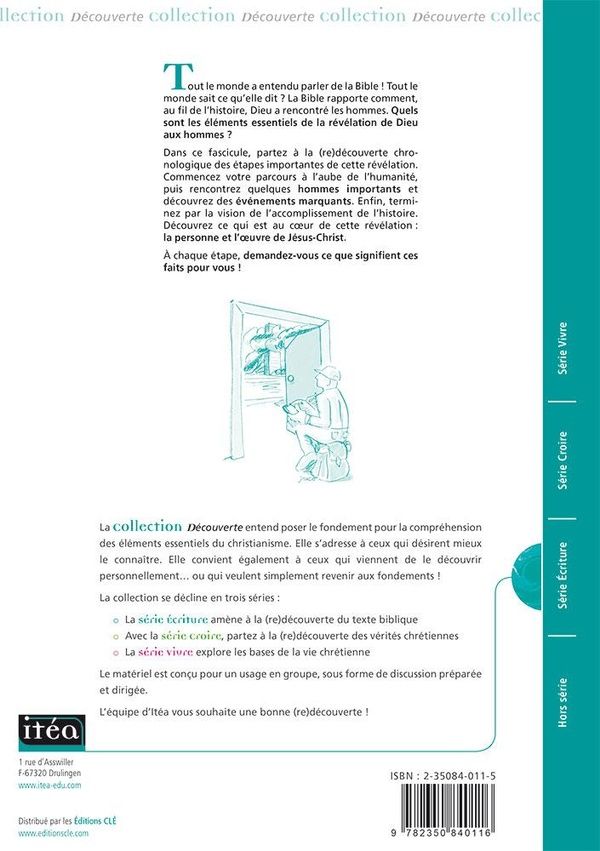 Quatrième de couverture de « (RE)DECOUVRONS LA BIBLE »
