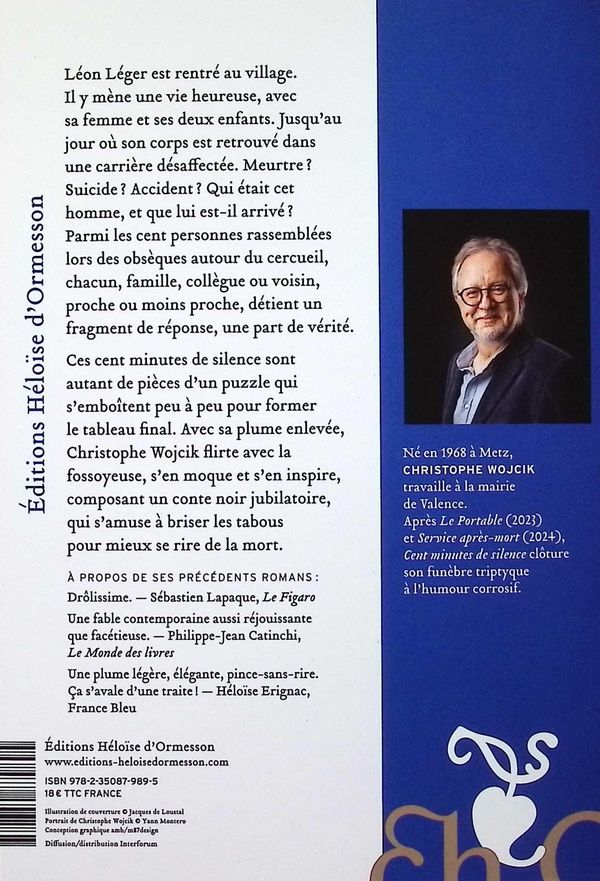 Quatrième de couverture de « Cent minutes de silence : roman »