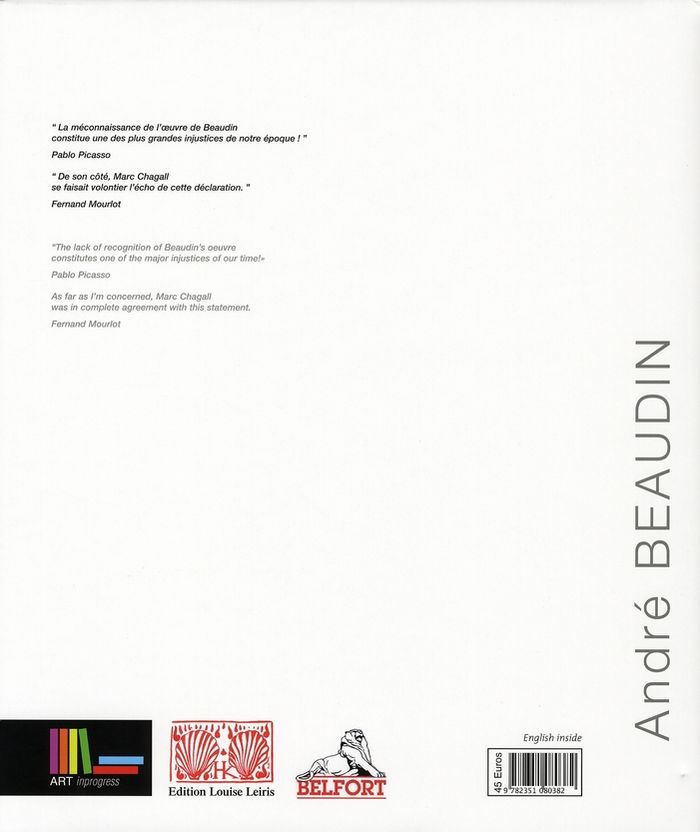 Quatrième de couverture de « ANDRE BEAUDIN »