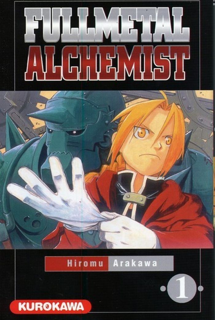 Couverture du livre « FULLMETAL ALCHEMIST - TOME 1 », librairie Les Contes Infusés à Corte