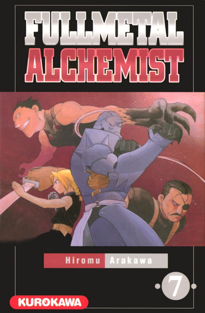 Couverture du livre « Fullmetal alchemist » de Hiromu Arakawa, librairie Les Contes Infusés à Corte