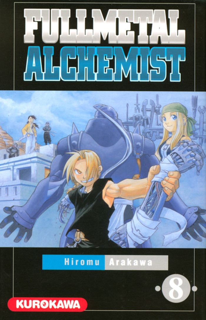 Couverture du livre « Fullmetal alchemist » de Hiromu Arakawa, librairie Les Contes Infusés à Corte