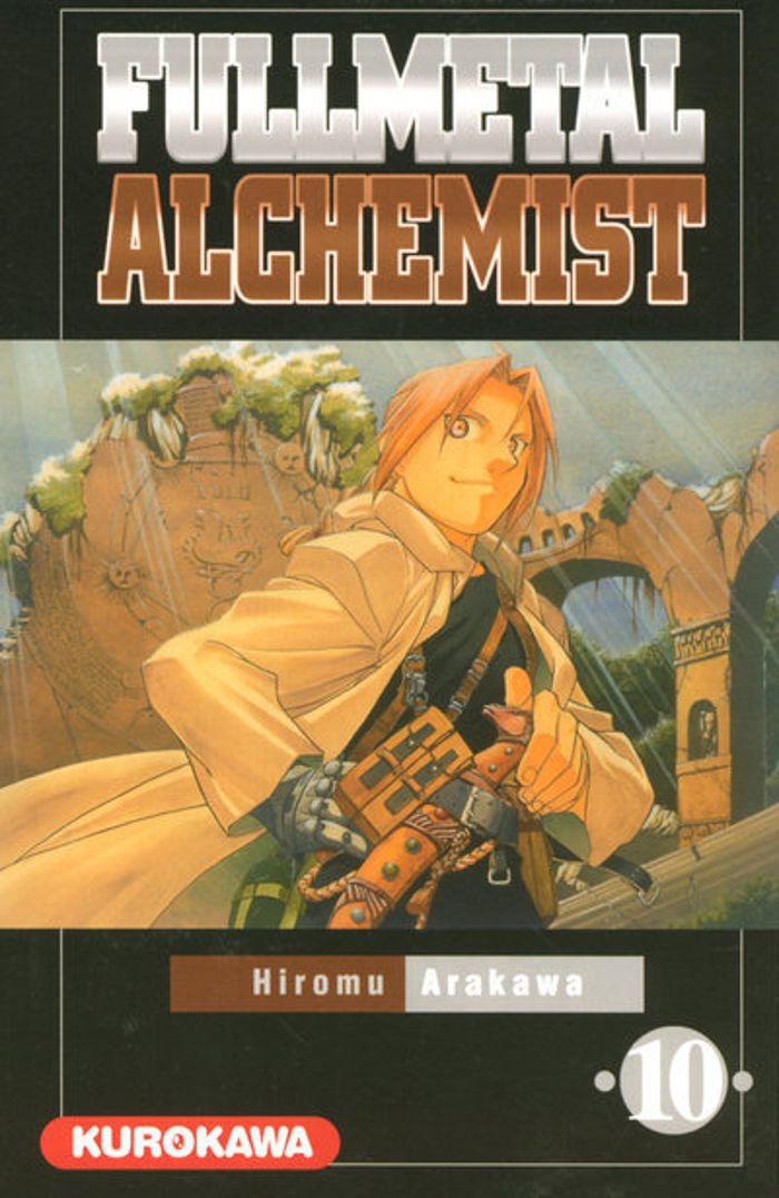 Couverture du livre « Fullmetal alchemist » de Hiromu Arakawa, librairie Les Contes Infusés à Corte