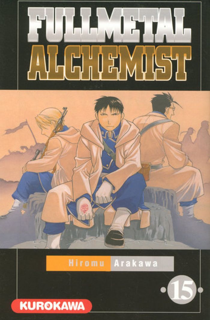 Couverture du livre « Fullmetal alchemist » de Hiromu Arakawa, librairie Les Contes Infusés à Corte