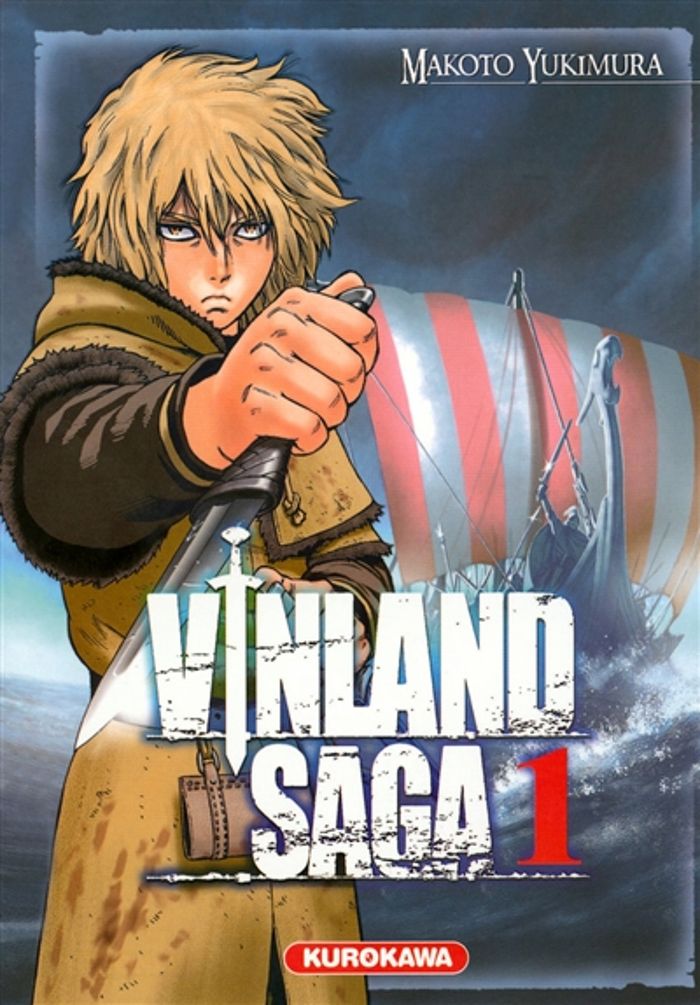 Couverture du livre « VINLAND SAGA - TOME 1 » de Makoto Yukimura, librairie Les Contes Infusés à Corte