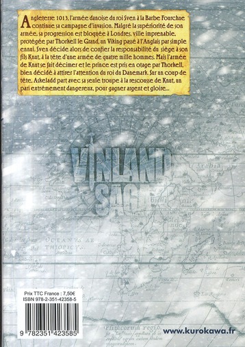 Quatrième de couverture de « VINLAND SAGA - TOME 4 »