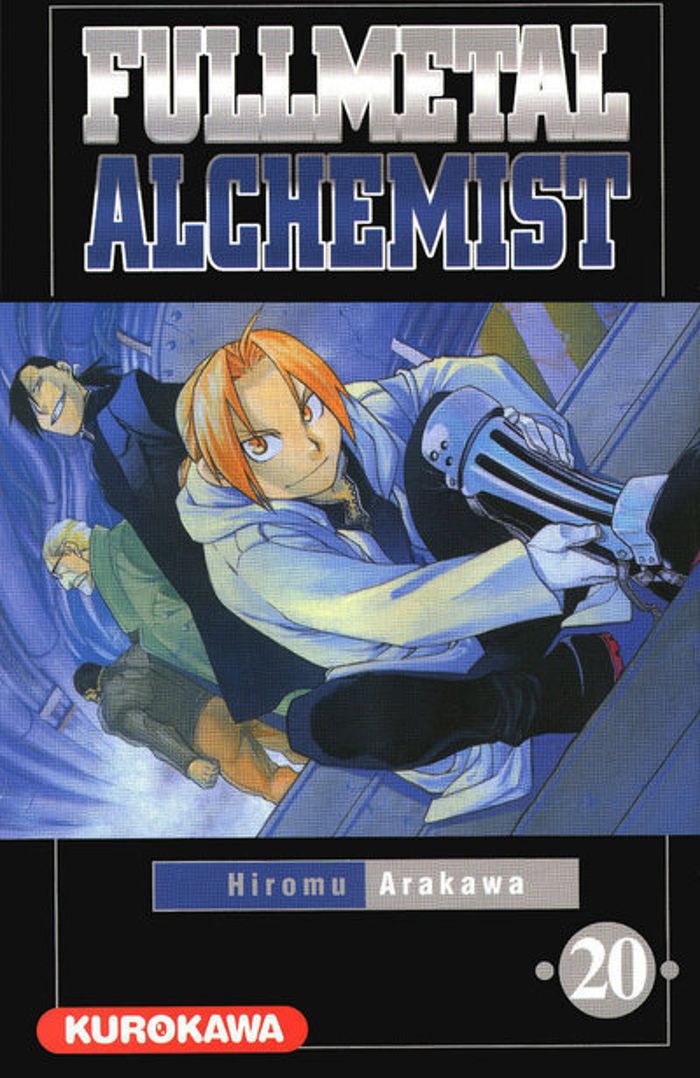 Couverture du livre « Fullmetal alchemist » de Hiromu Arakawa, librairie Les Contes Infusés à Corte
