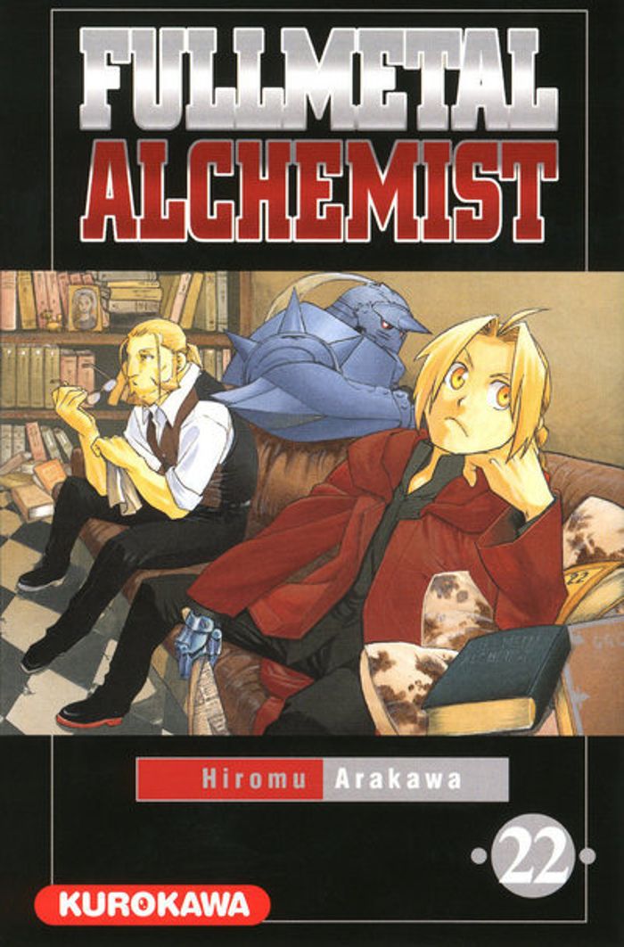 Couverture du livre « Fullmetal alchemist » de Hiromu Arakawa, librairie Les Contes Infusés à Corte
