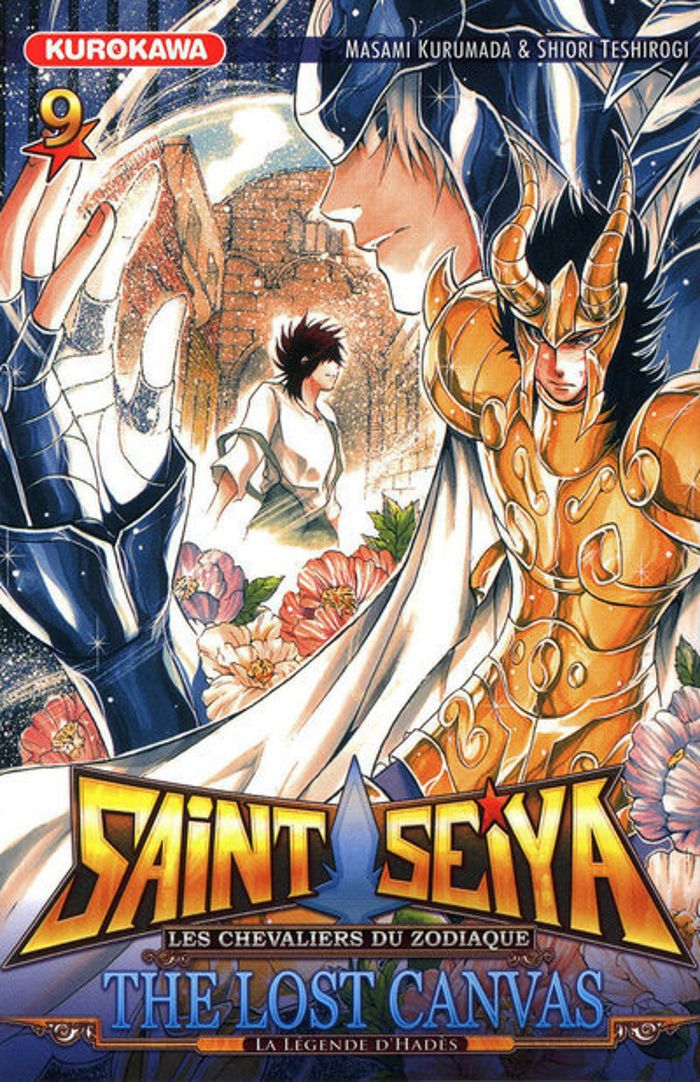 Couverture du livre « SAINT SEIYA - THE LOST CANVAS - LA LEGENDE D'HADES - TOME 9 » de Kurumada/teshirogi, librairie Les Contes Infusés à Corte