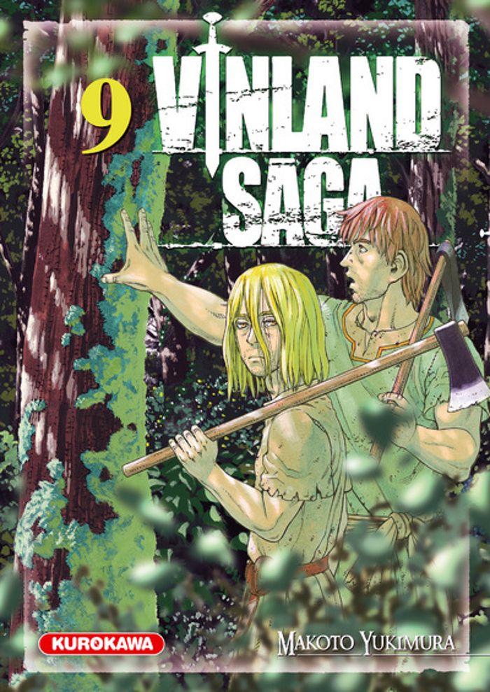 Couverture du livre « Vinland saga » de Makoto Yukimura, librairie Les Contes Infusés à Corte