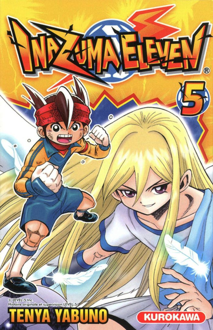 Couverture du livre « INAZUMA ELEVEN - TOME 5 » de Ten'Ya Yabuno, librairie Les Contes Infusés à Corte