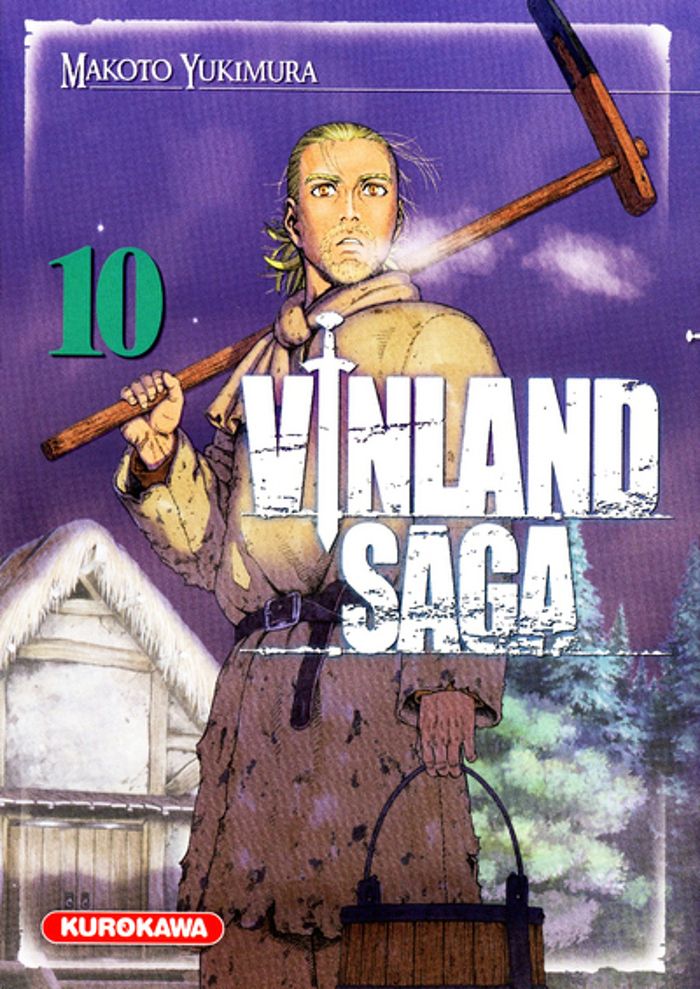 Couverture du livre « Vinland saga » de Makoto Yukimura, librairie Les Contes Infusés à Corte