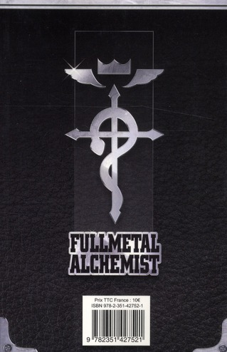 Quatrième de couverture de « Fullmetal alchemist : tomes 4-5 »
