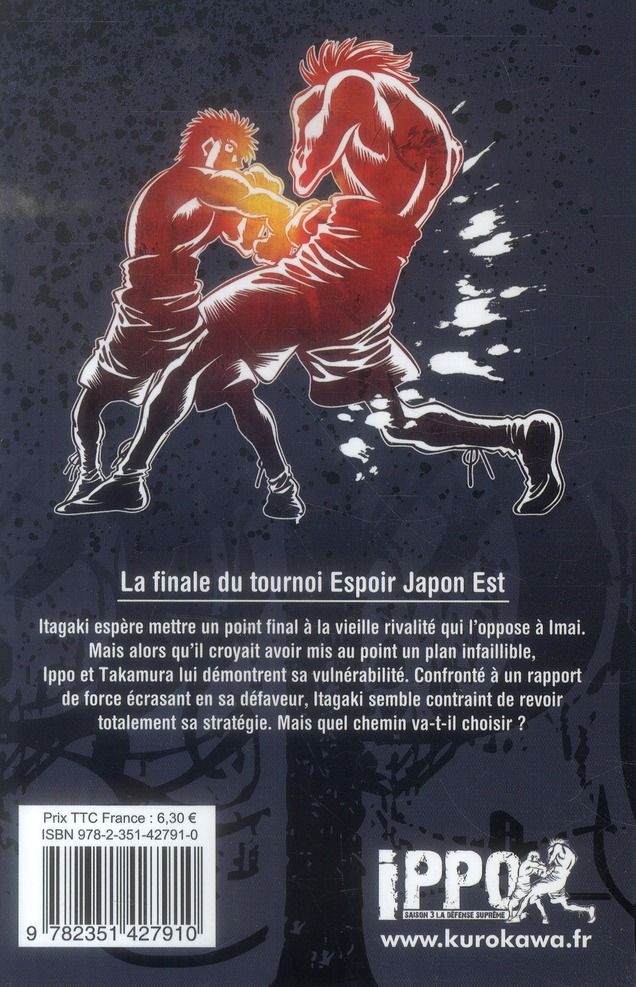 Quatrième de couverture de « IPPO SAISON 3 - TOME 19 »