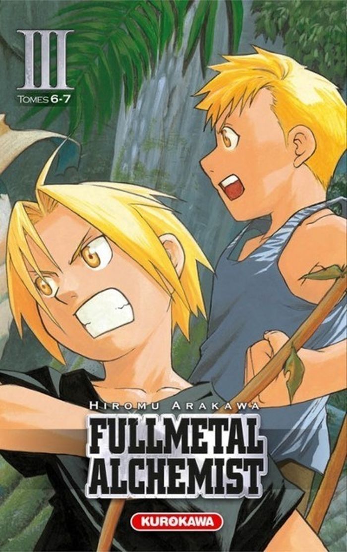 Couverture du livre « Fullmetal alchemist : tomes 6-7 » de Hiromu Arakawa, librairie Les Contes Infusés à Corte