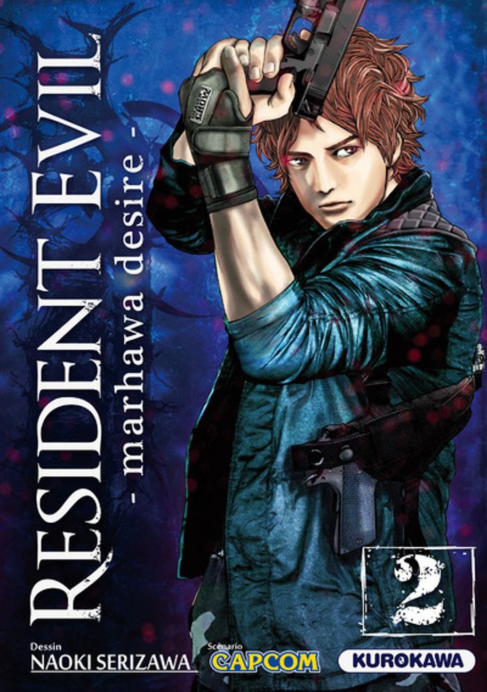 Couverture du livre « RESIDENT EVIL - MARHAWA DESIRE - TOME 2 » de Capcom/serizawa, librairie Les Contes Infusés à Corte