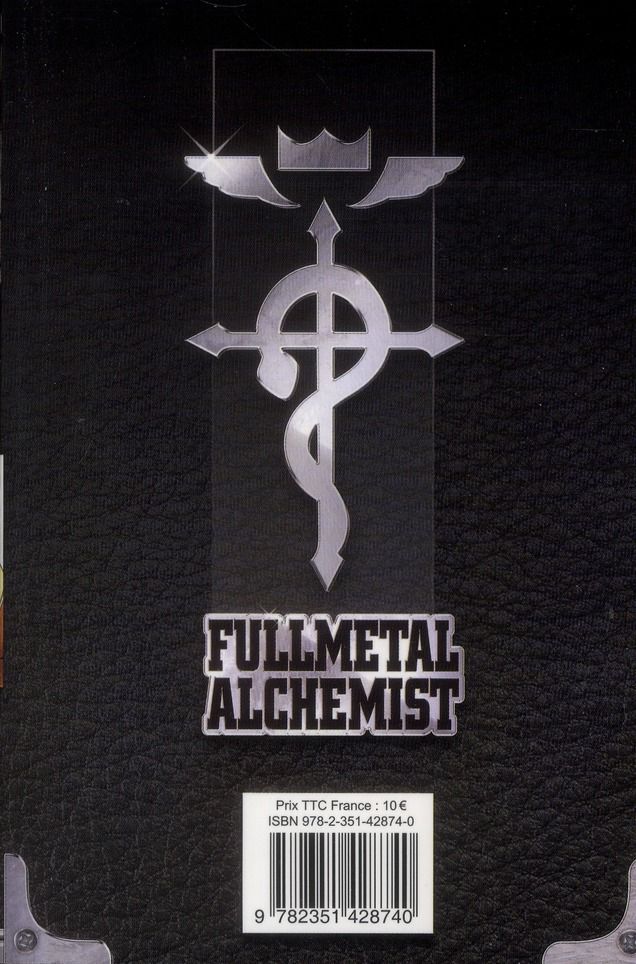 Quatrième de couverture de « Fullmetal alchemist : tomes 10-11 »