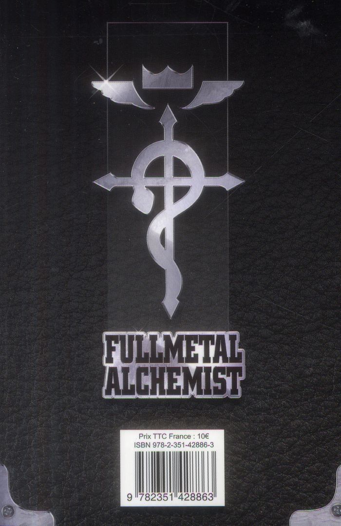 Quatrième de couverture de « Fullmetal alchemist : tomes 12-13 »