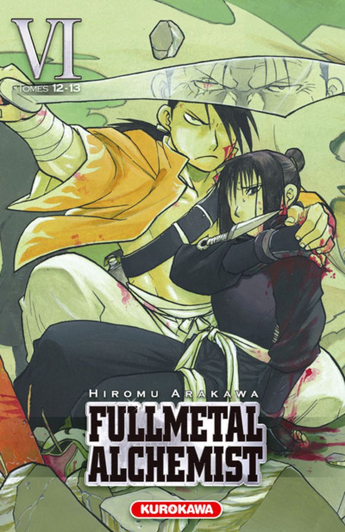 Couverture du livre « Fullmetal alchemist : tomes 12-13 » de Hiromu Arakawa, librairie Les Contes Infusés à Corte