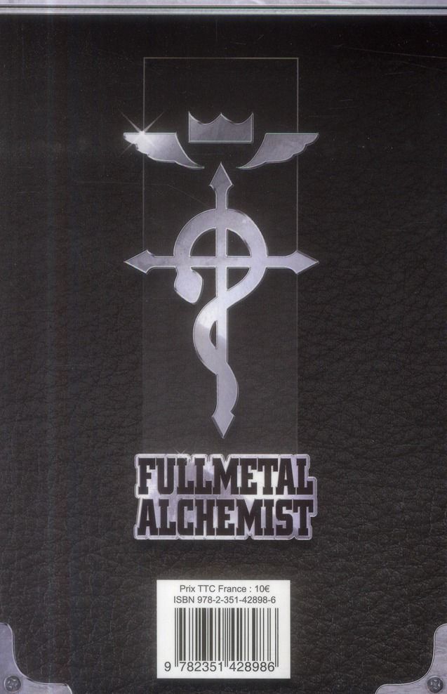 Quatrième de couverture de « Fullmetal alchemist : tomes 14-15 »