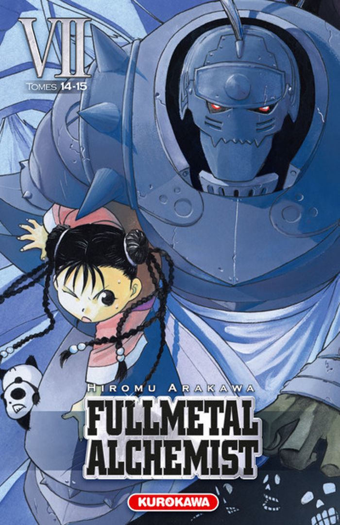 Couverture du livre « Fullmetal alchemist : tomes 14-15 » de Hiromu Arakawa, librairie Les Contes Infusés à Corte