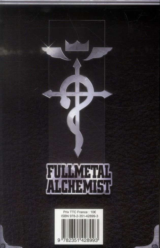 Quatrième de couverture de « FULLMETAL ALCHEMIST VIII (TOMES 16-17) »