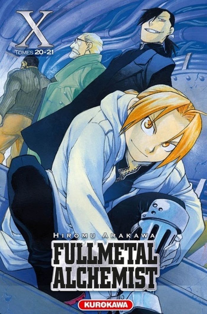 Couverture du livre « Fullmetal alchemist : tomes 20-21 » de Hiromu Arakawa, librairie Les Contes Infusés à Corte