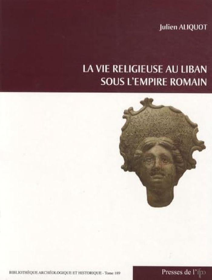 Couverture du livre « LA VIE RELIGIEUSE AU LIBAN SOUS L'EMPIRE ROMAIN », librairie Les Contes Infusés à Corte