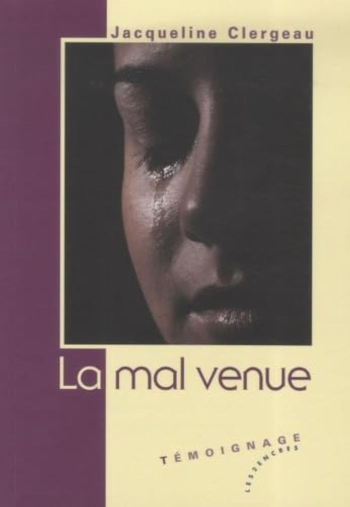 Couverture du livre « LA MAL VENUE » de Clergeau, Jacqueline, librairie Les Contes Infusés à Corte