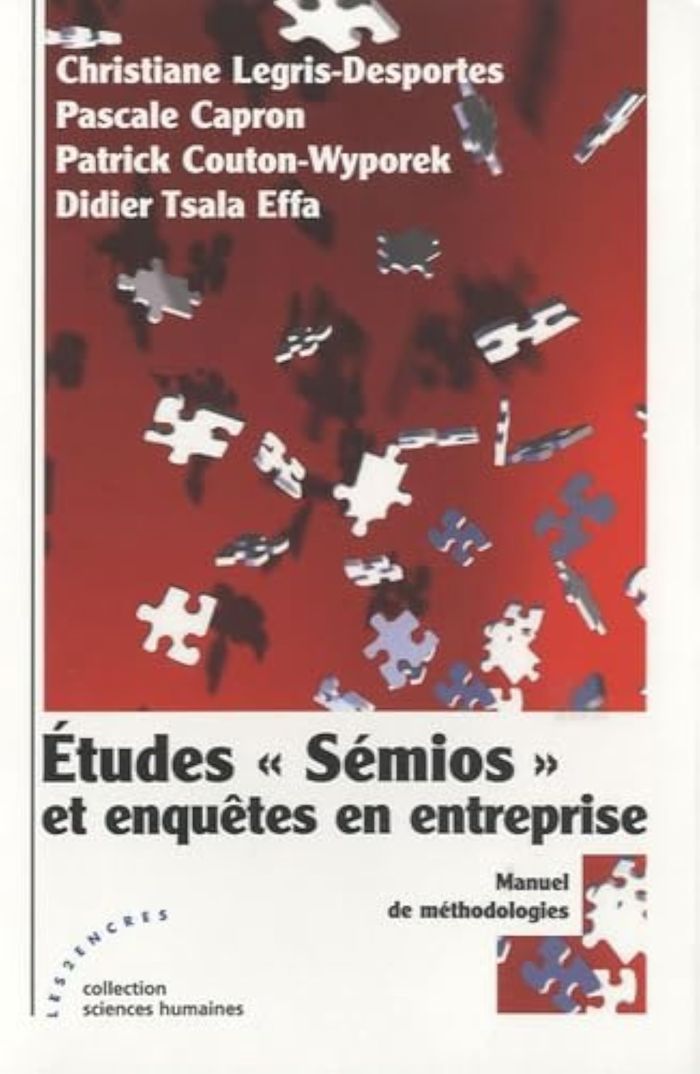 Couverture du livre « ETUDES - SEMIOS - ET ENQUETES EN ENTREPRISE » de Collectif, librairie Les Contes Infusés à Corte
