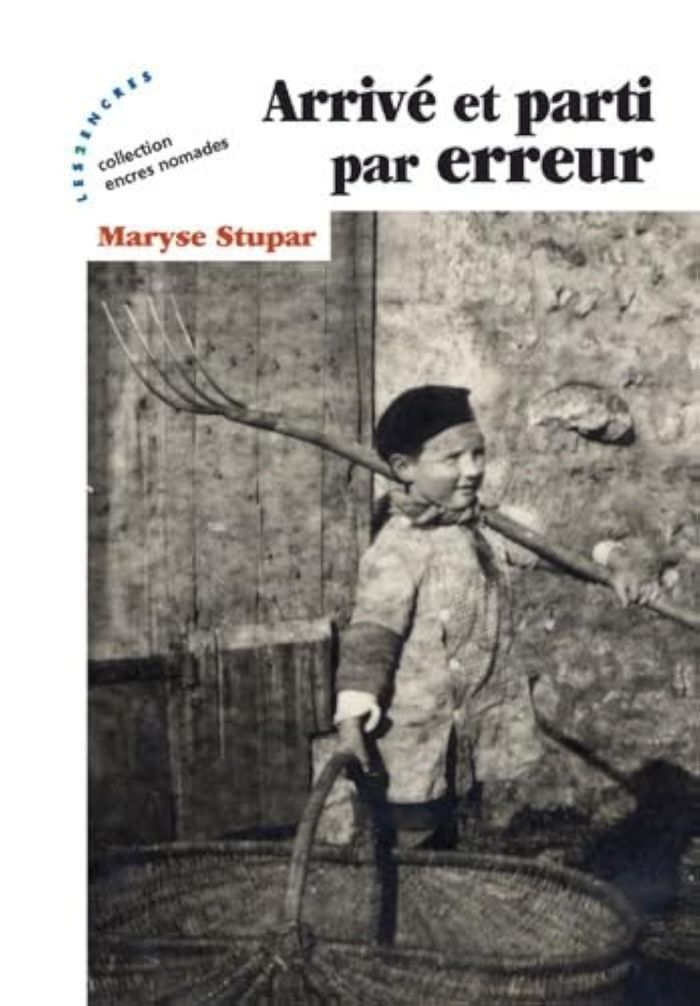 Couverture du livre « ARRIVE ET PARTI PAR ERREUR » de Stupar, Maryse, librairie Les Contes Infusés à Corte