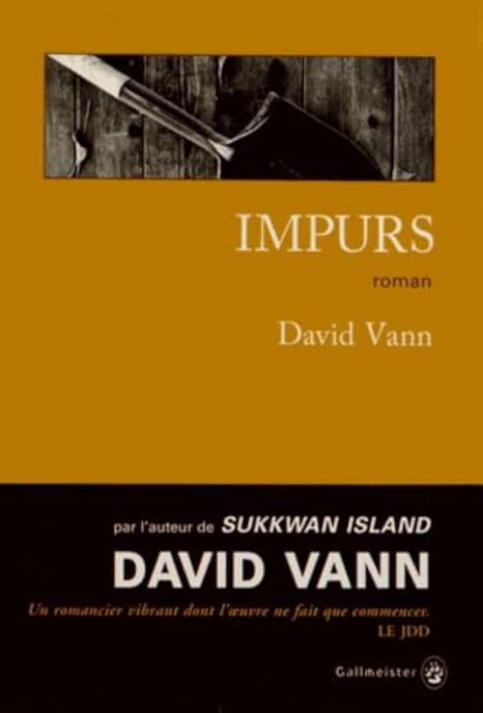 Couverture du livre « Impurs : roman » de David Vann, librairie Les Contes Infusés à Corte