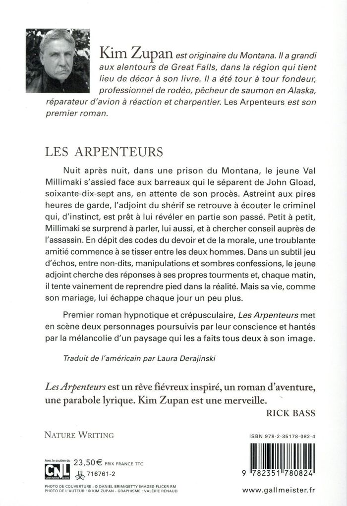 Quatrième de couverture de « LES ARPENTEURS »