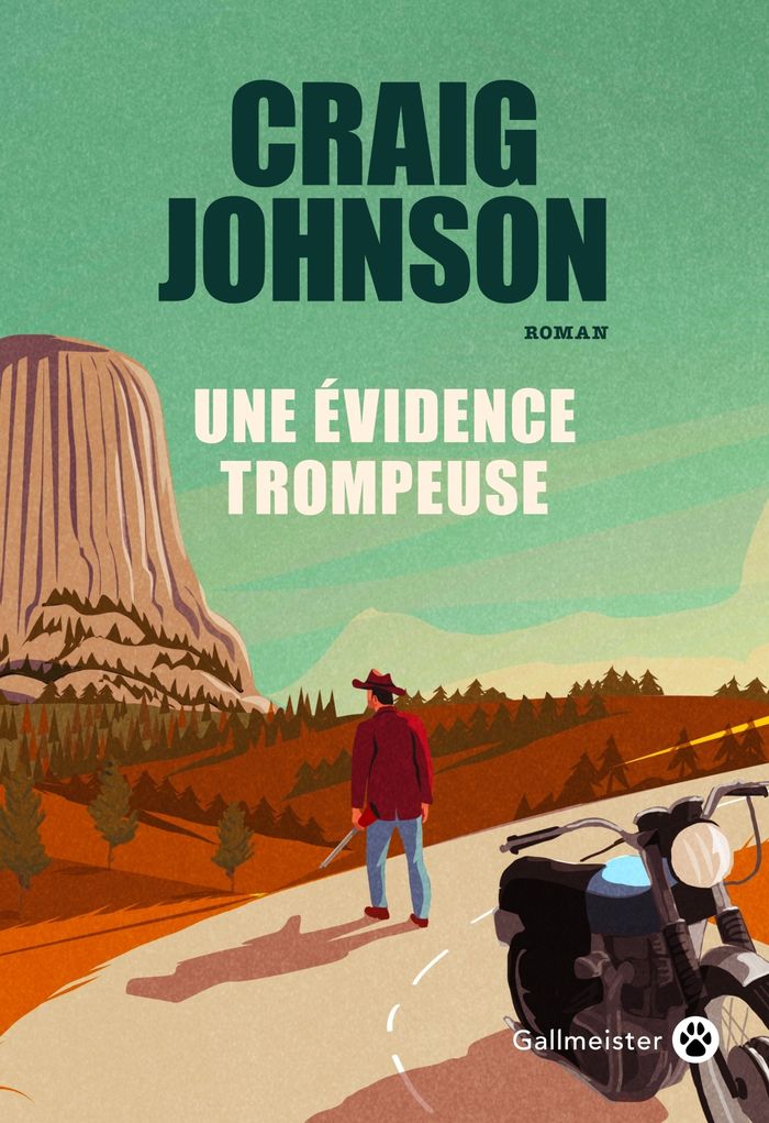 Couverture du livre « Une évidence trompeuse : roman » de Craig Johnson, librairie Les Contes Infusés à Corte