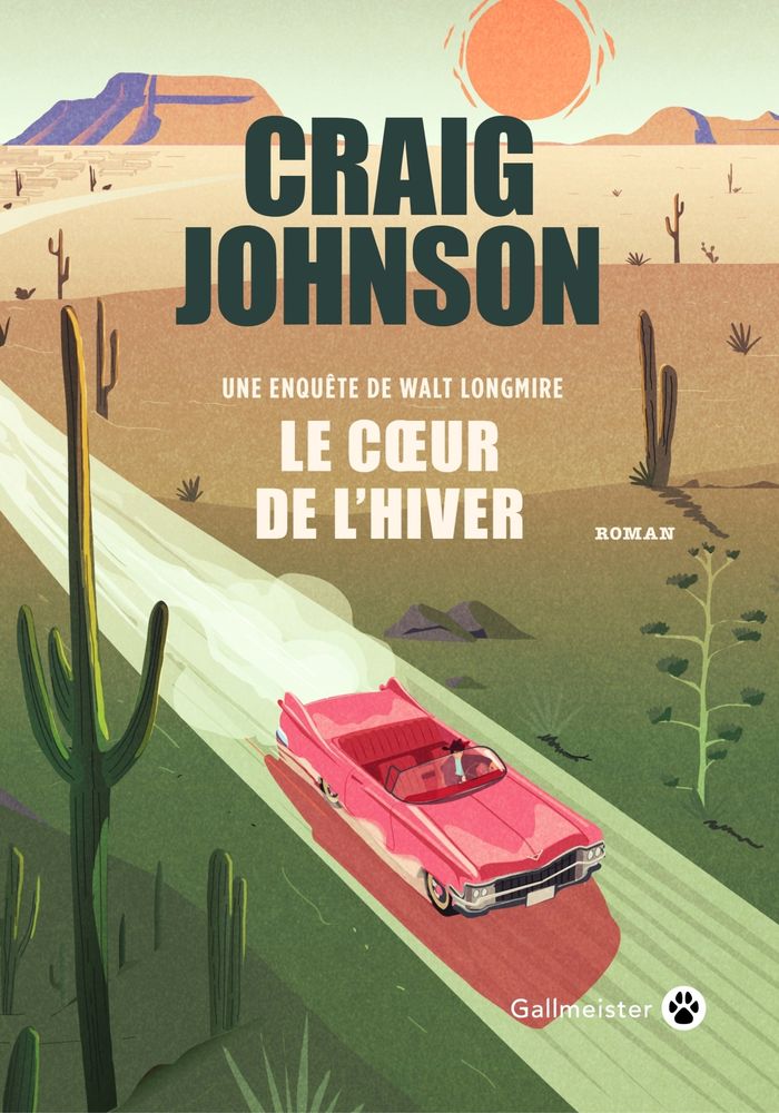 Couverture du livre « Le coeur de l'hiver : roman » de Craig Johnson, librairie Les Contes Infusés à Corte