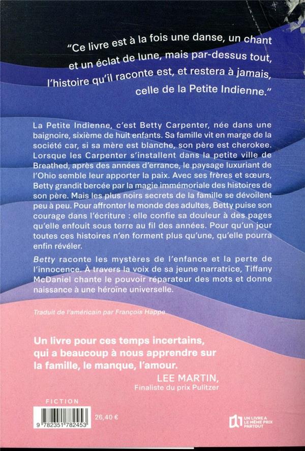 Quatrième de couverture de « Betty : roman »