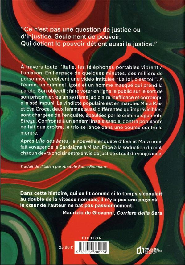 Quatrième de couverture de « L'illusion du mal : roman »