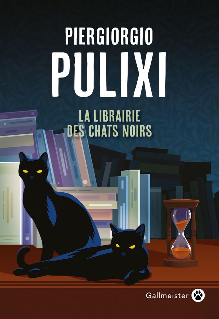 Couverture du livre « La librairie des chats noirs : roman » de Piergiorgio Pulixi, librairie Les Contes Infusés à Corte