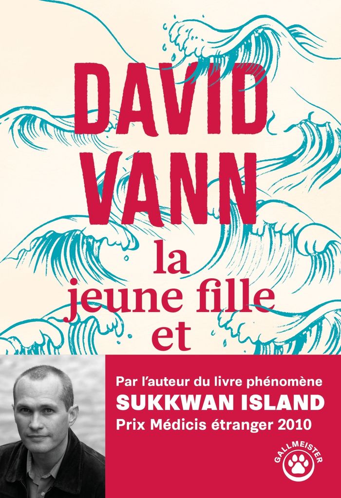 Couverture du livre « La jeune fille et la mer : roman » de David Vann, librairie Les Contes Infusés à Corte