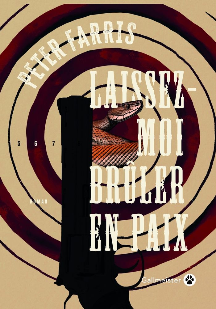 Couverture du livre « Laissez-moi brûler en paix : roman » de Peter Farris, librairie Les Contes Infusés à Corte