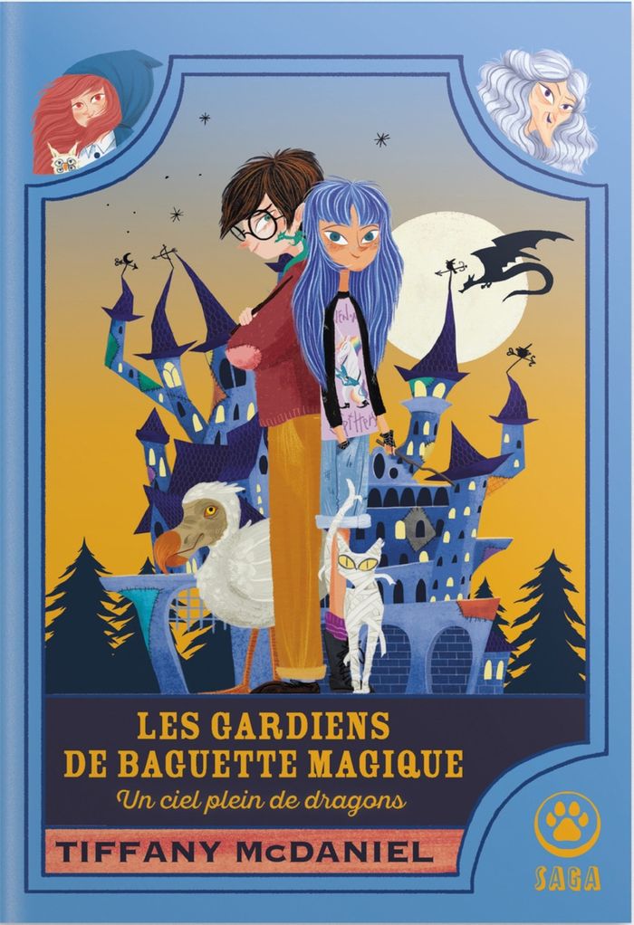 Couverture du livre « Un ciel plein de dragons : roman » de Tiffany McDaniel, librairie Les Contes Infusés à Corte