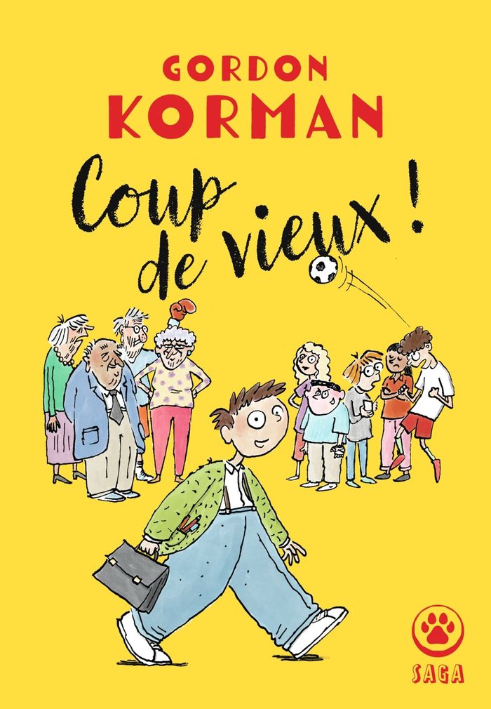 Couverture du livre « Coup de vieux ! : roman », librairie Les Contes Infusés à Corte
