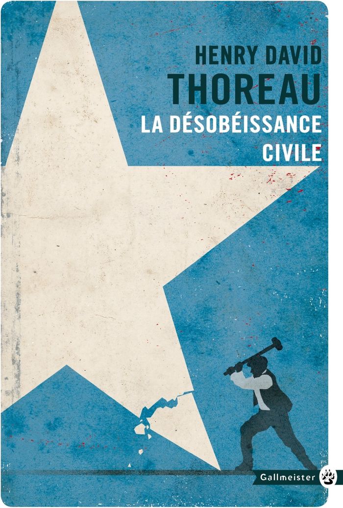 Couverture du livre « La désobéissance civile » de Henry David Thoreau, librairie Les Contes Infusés à Corte