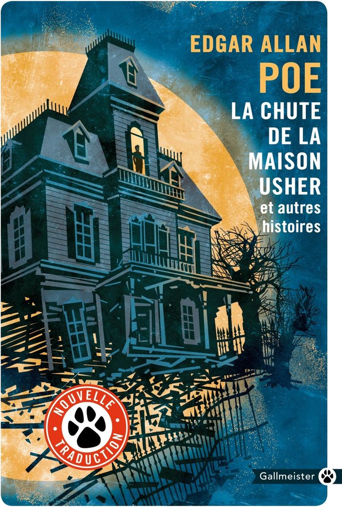 Couverture du livre « La chute de la maison Usher : et autres histoires » de Edgar Allan Poe, librairie Les Contes Infusés à Corte