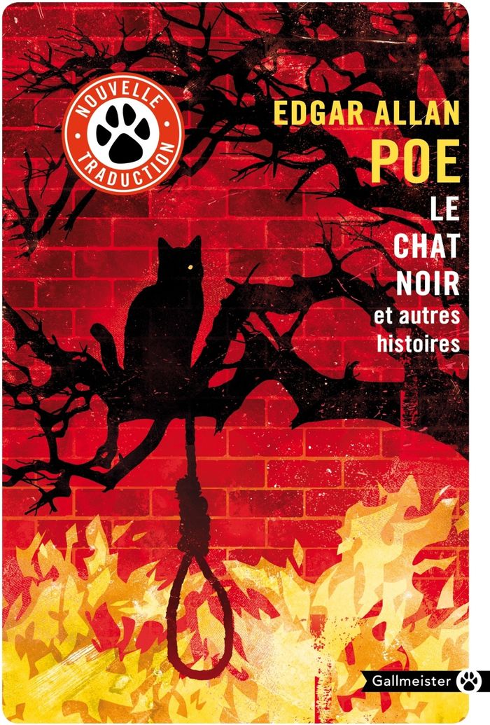 Couverture du livre « Le chat noir : et autres histoires » de Edgar Allan Poe, librairie Les Contes Infusés à Corte
