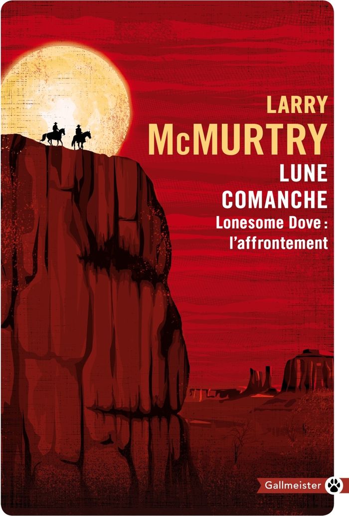 Couverture du livre « Lune comanche : roman », librairie Les Contes Infusés à Corte
