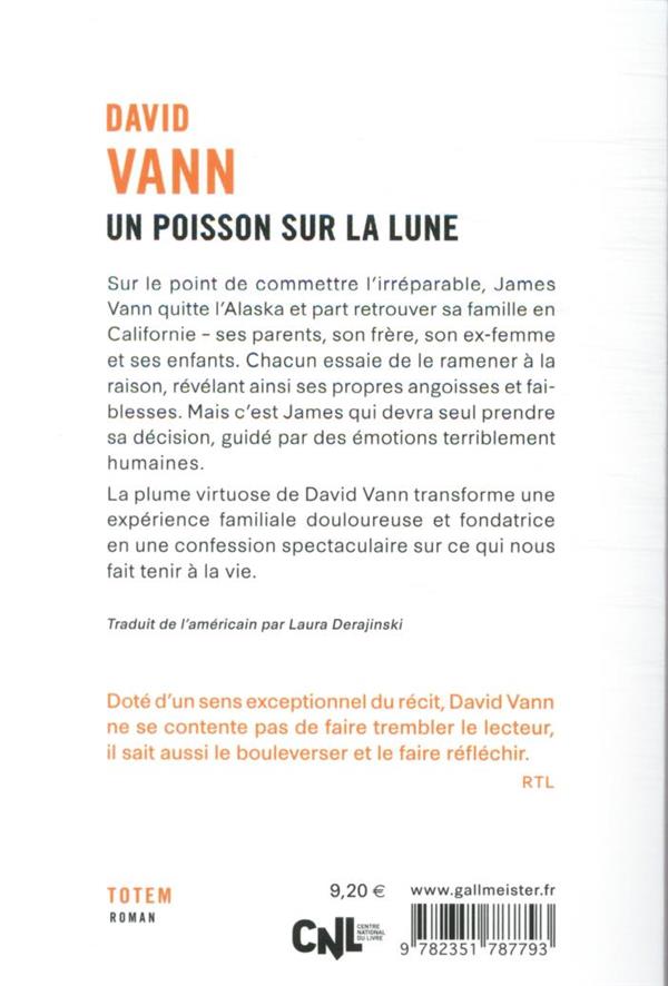 Quatrième de couverture de « Un poisson sur la lune : roman »