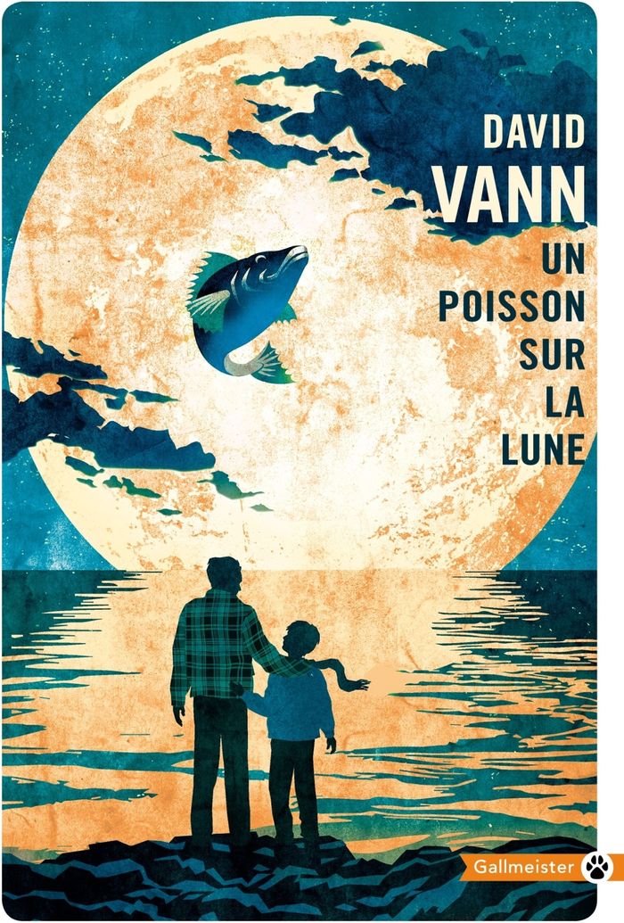 Couverture du livre « Un poisson sur la lune : roman » de David Vann, librairie Les Contes Infusés à Corte