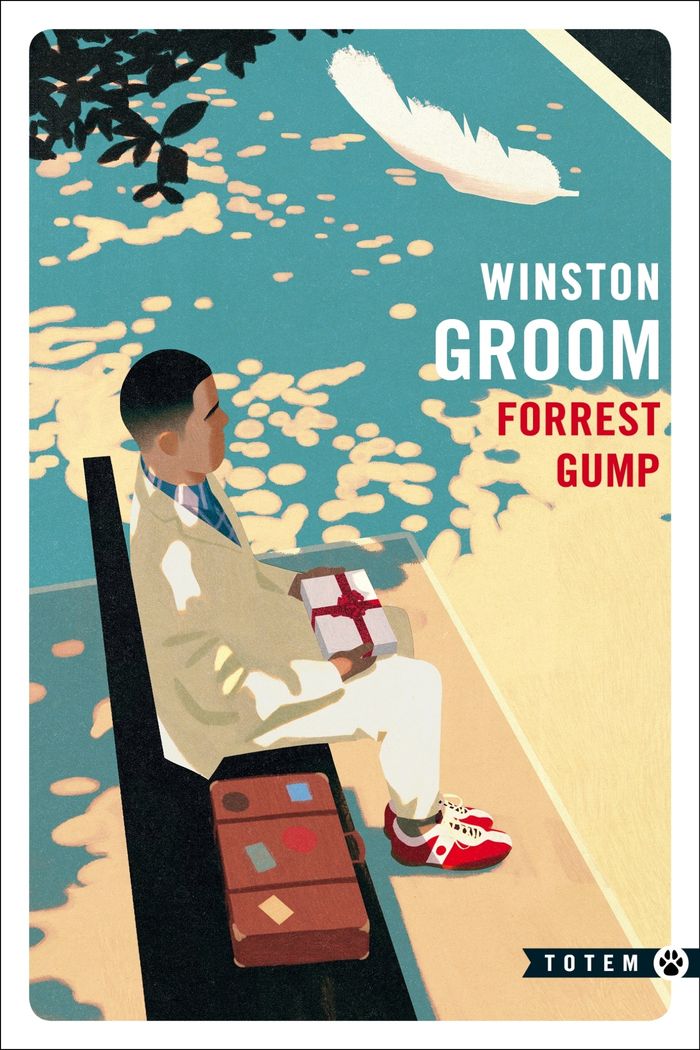 Couverture du livre « FORREST GUMP » de Winston Groom, librairie Les Contes Infusés à Corte